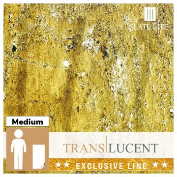 Translucent Caldera Gold Stone Veneer